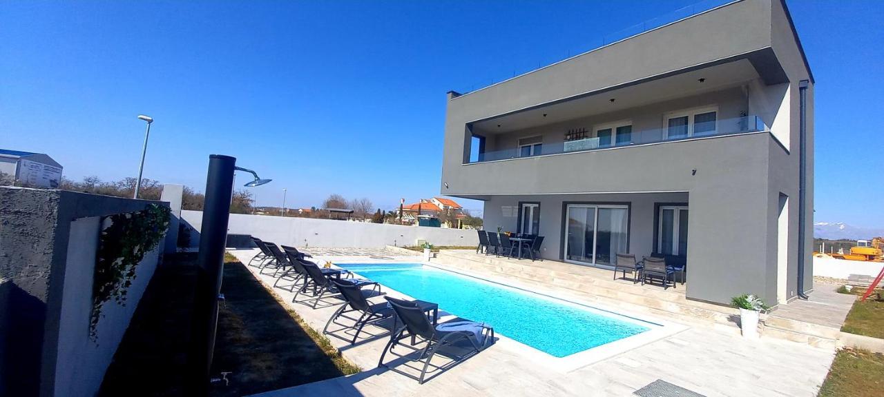 Murvica  Villa Tia With Heated Pool & Jacuzzi מראה חיצוני תמונה