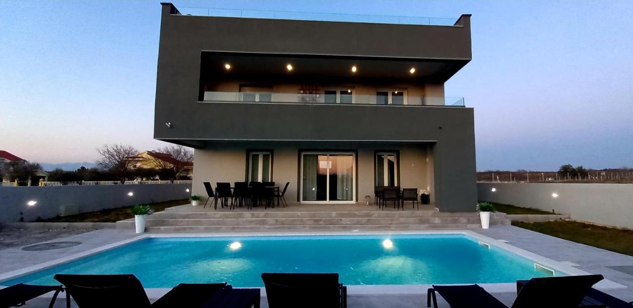 Murvica  Villa Tia With Heated Pool & Jacuzzi מראה חיצוני תמונה