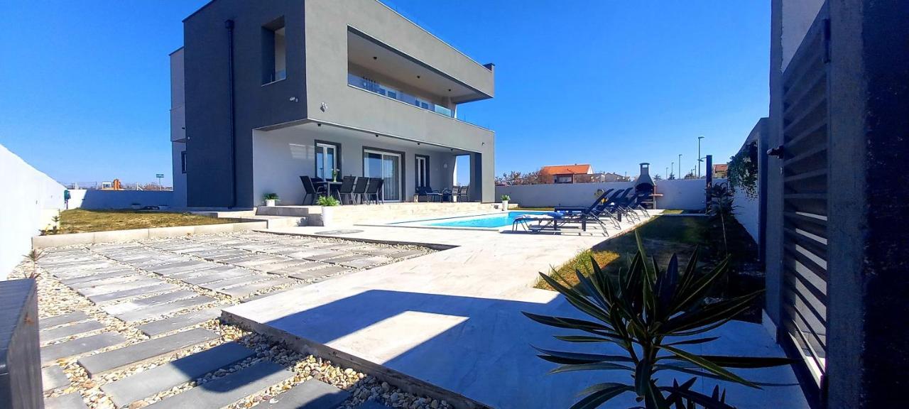 Murvica  Villa Tia With Heated Pool & Jacuzzi מראה חיצוני תמונה