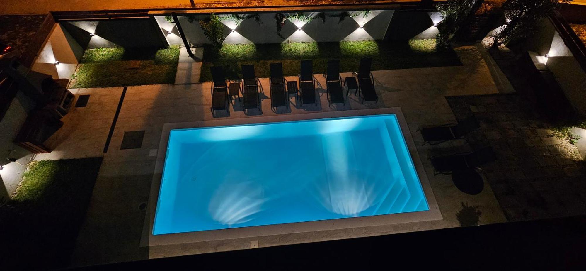 Murvica  Villa Tia With Heated Pool & Jacuzzi מראה חיצוני תמונה